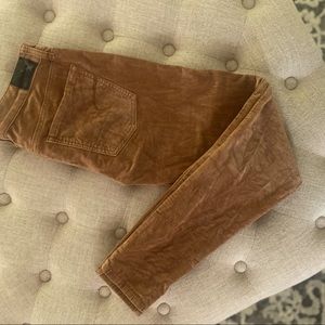 American eagle velour type pant size 2